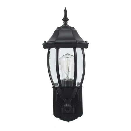 Globe Electric Globe Electric Ashford Matte Black MotionSensing LED Wall Lantern 60000002